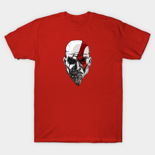 Kratos - Death and Rage T-Shirt by RafaDG